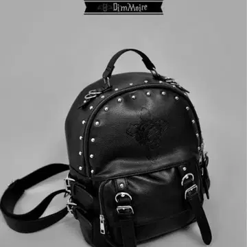 dimmoire 디무아르 Skull 각인 스터드 백팩 백팩