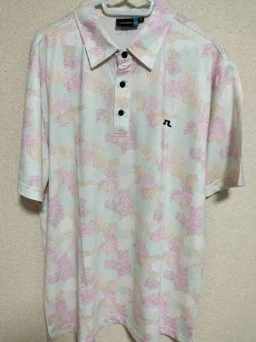 J.LINDEBERG XL 피케 셔츠 꽃무늬