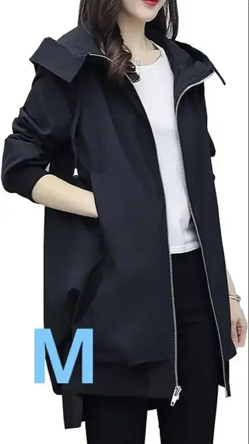 마운틴 파카 여성용 블랙 M 사이즈 미사용 새상품