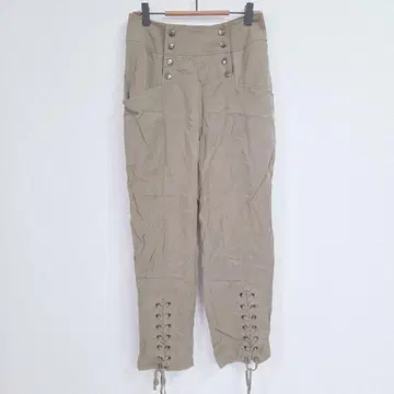 엑스걸 하이웨스트 레이스업 카키 size 2 M