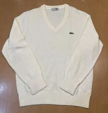 LACOSTE 니트 스웨터 V넥