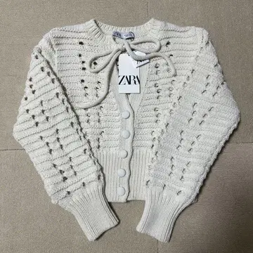 ZARA 오픈 니트 가디건