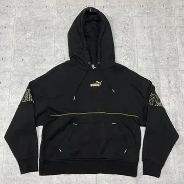 새상품급 PUMA 후디 속기모 로고 프린트 암 로고 스포츠 푸마