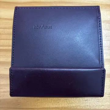 아브라사스 얇은 지갑 부테로 가죽