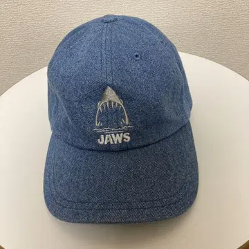USJ 유니버셜 한정판 JAWS 조스 데님 캡 모자 남녀 공용