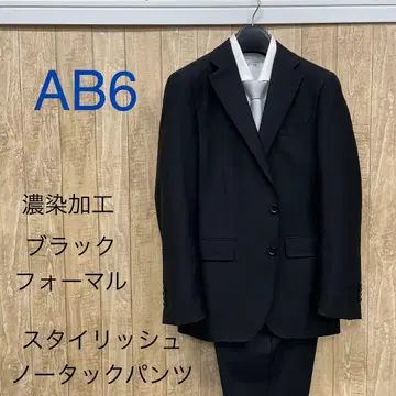 하자품 새상품, 미사용 [ AB6 ] 블랙 포멀 예복 남성용