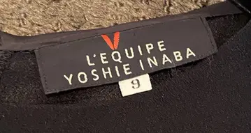 L'EQUIPE YOSHIE INABA 블랙 원피스 9