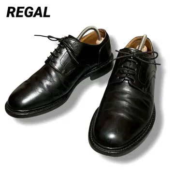 리갈 플레인토 가죽 신발 드레스 비즈니스 슈즈 블랙 가죽