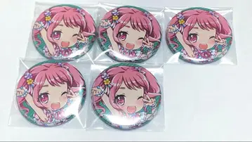 Pastel*Palette 마루야마 아야 캔뱃지 5개 세트