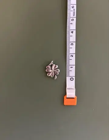 실버 네잎클로버 참