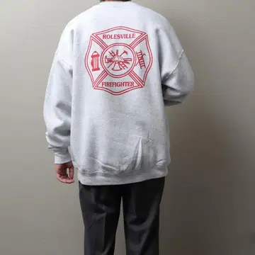 1990's~ USA Fabric Printed Sweat Shirt