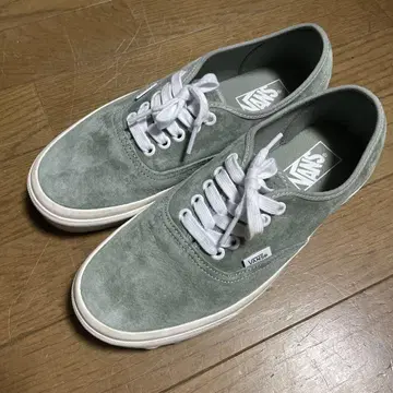 VANS AUTHENTIC(PIG)SHADOW 26 그레이 스웨이드