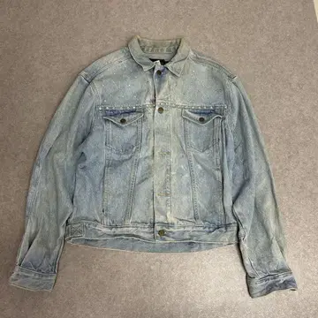 Calvin Klein 90s 데님 자켓 archive 스터드