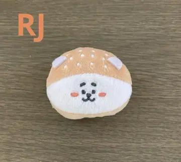 BT21 Dreamy Sweets 인형 배지 RJ
