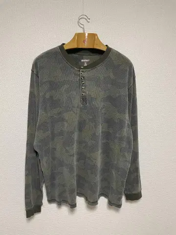 90s KING SIZE 써멀 헨리넥 3XL 빅 사이즈 구제 의류