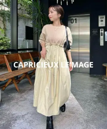 CAPRICIEUX LE'MAGE 도킹 드로스트 원피스