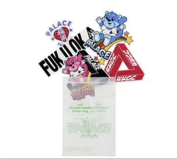 PALECE FUKUOKA 팔라스 후쿠오카 스티커 세트 멀티 컬러