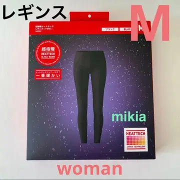 유니클로 UNIQLO 울트라 웜 히트텍 레깅스 여성용 M 블랙