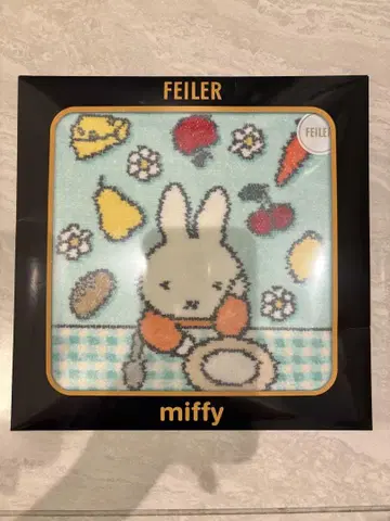 페일러 FEILER 미피 콜라보 손수건 [브런치 타임] 한정판