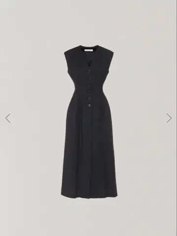AKIRANAKA Ilsa sleeveless dress BK