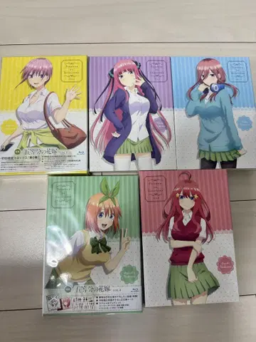 5등분의 신부 애니메이션 1기 1-5권 BD 세트