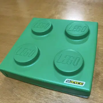 LEGO 수첩 하드 케이스 그린 메모장 레고 레트로 CD 케이스