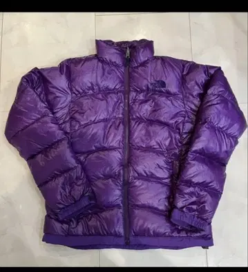 The North Face 보라색 다운 자켓 아콩카과 사이즈