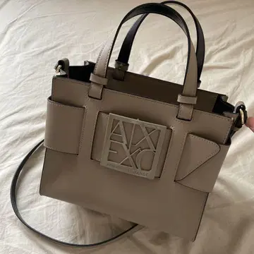Armani Exchange 숄더백 베이지