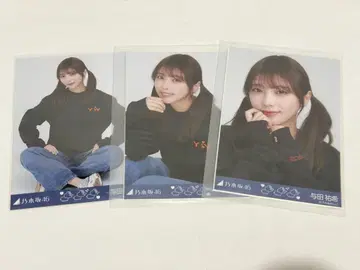 노기자카46 요다 유키 노기코레 브로마이드 시크릿 롱T 블랙