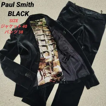 Paul Smith BLACK 폴스미스 벨로아 셋업 수트 도서 패턴