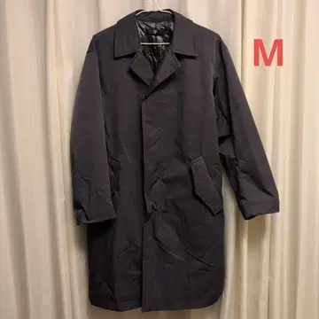 UNIQLO +J 패디드 오버 사이즈 스텐카라 코트 다크 그레이 M