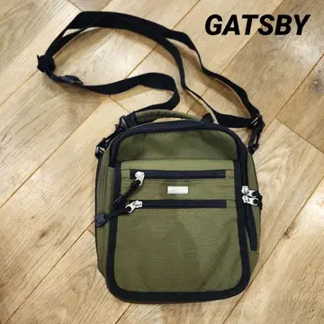 GATSBY  카키 올리브 숄더백 포켓 수납 다수