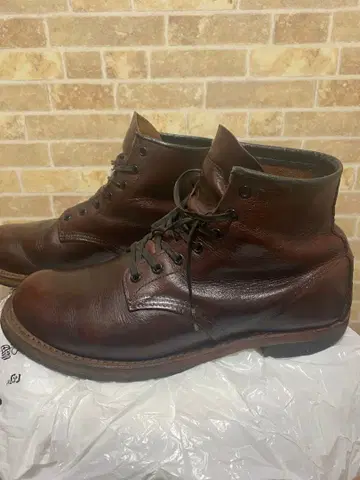 RED WING 워크 부츠 8 UK 벡맨