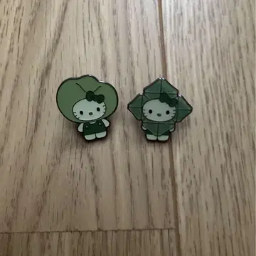 모키티 조류 헬로키티 핀 배지 오사카 만박 일본관