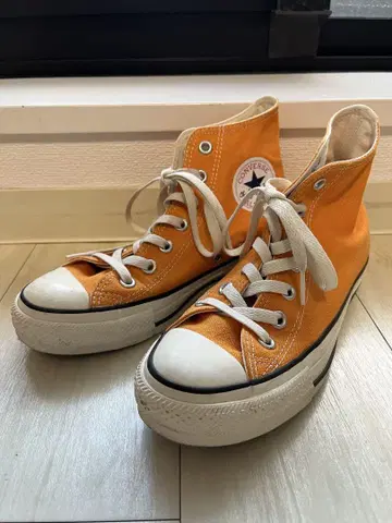 CONVERSE ALL STAR/하이컷/오렌지/스니커즈