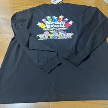 나니와단시 GU 콜라보 롱 T셔츠 블랙