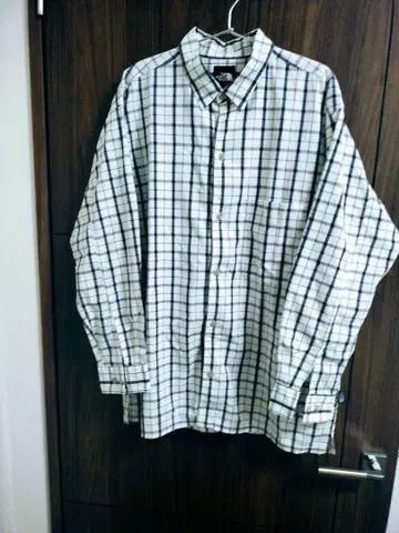 [ THE NORTH FACE ] 긴팔 체크 셔츠 일본제
