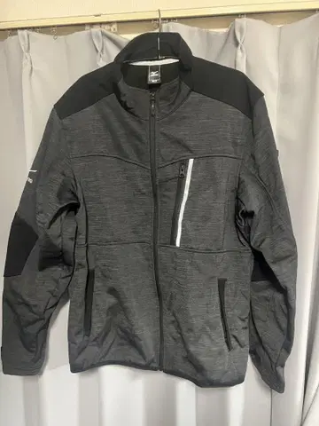 미즈노 집업 자켓 그레이