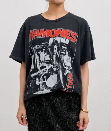 라빠르망 MADE WORN 메이드 원 RAMONES T셔츠