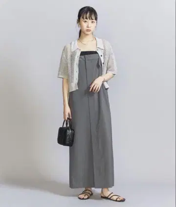 뷰티 앤 유스 벨트 스트랩 원피스