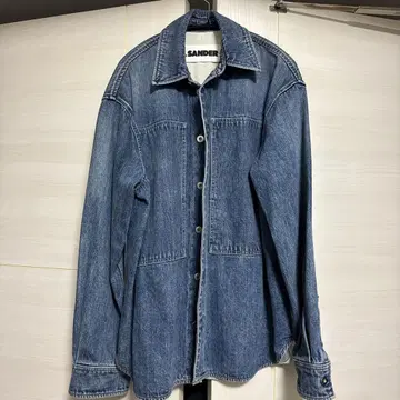 질 샌더 JS-데님 셔츠 13 데님 자켓