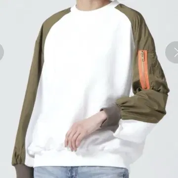 Risley/리슬리/밀리터리 맨투맨 긴팔