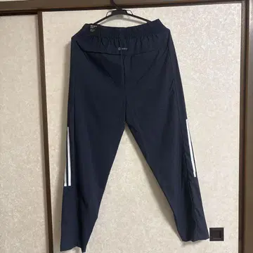 adidas 네이비 테이퍼드 레그 팬츠