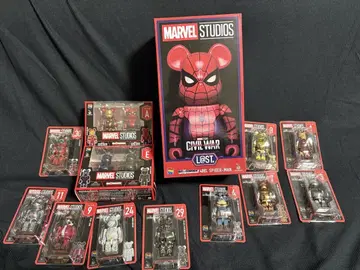 MARVEL BE@RBRICK 해피 복권 라스트 원 베어브릭 세트