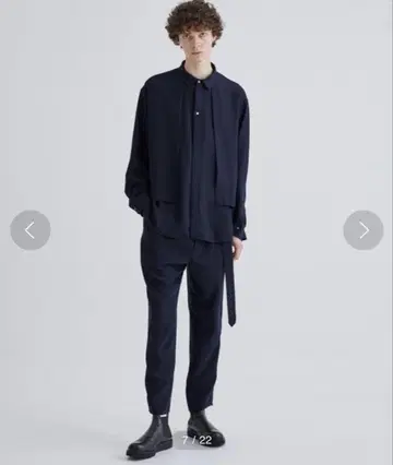 CULLNI 셋업 LAYERED SHIRTS& SLACKS