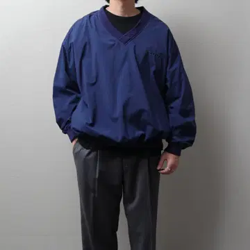 1990's IZOD V-neck Nylon Pullover Shirt