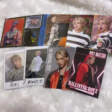 마츠이 리키 포토 카드 묶음 판매