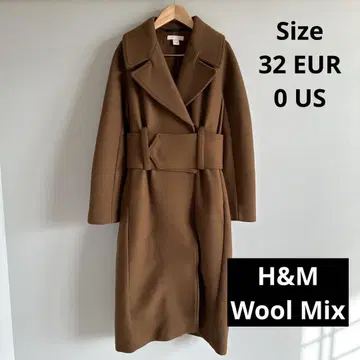 H&M MANTECO 완판템 울 믹스 롱 코트