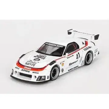 1/64 화이트 RX-7 LB-슈퍼 실루엣 mini gt (Y051)