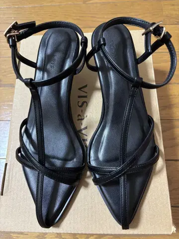 블랙 하이힐 S 미사용 새상품